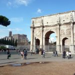 Roma, área arqueológica central, Arco de Constantino, Roma