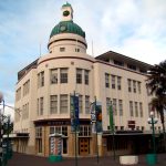 Arquitetura Art-Decô, em Napier, Nova Zelândia