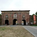 As portas das muralhas de Lucca, Itália