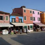 Burano, na Laguna Veneziana, Itália