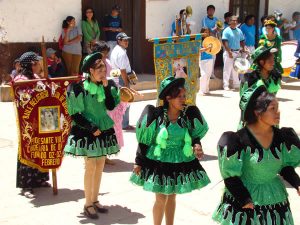 Carnaval em an Pedro de Atacama, no Chile