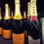 Champagne Veuve Clicquot & Moët Champagne bottles - Foto: Martin Dubé CCBYSA