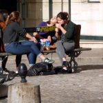 Paris, lanche na pracinha