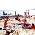 Espanha, praia de nudismo em Ibiza
