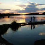 Finlândia, sol da meia-noite