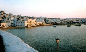 Grécia, porto de Mikonos