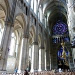 Interior da catedral de Reims
