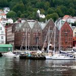 Noruega, porto de Bergen