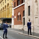 Guardas suíços, no Vaticano