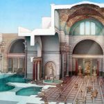 Termas de Caracala, em Roma, reconstituição