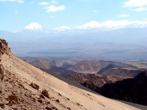 Vulcões e dunas no Atacama, Valle de la Muert