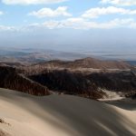 Valle de la Muerte, dunas, Deserto de Atacama, no Chile
