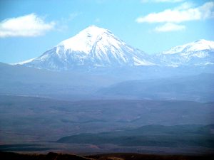 Vulcão no Deserto do Atacama, Chile