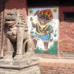 Escultura de pedra, Patan, Nepal