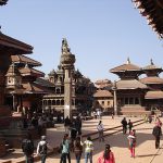 O centro antigo, o Durbar Square, Patan, Nepal