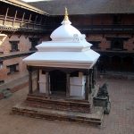 Pátio do Royal Palace, Patan, Nepal
