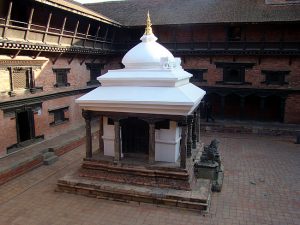 Pátio do Royal Palace, Patan, Nepal