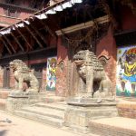 Pátio interno do palácio real, Patan, Nepal