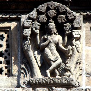 Relevo em pedra, Patan, Nepal