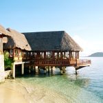 Restaurante do Resort Orient Express, em Bora Bora