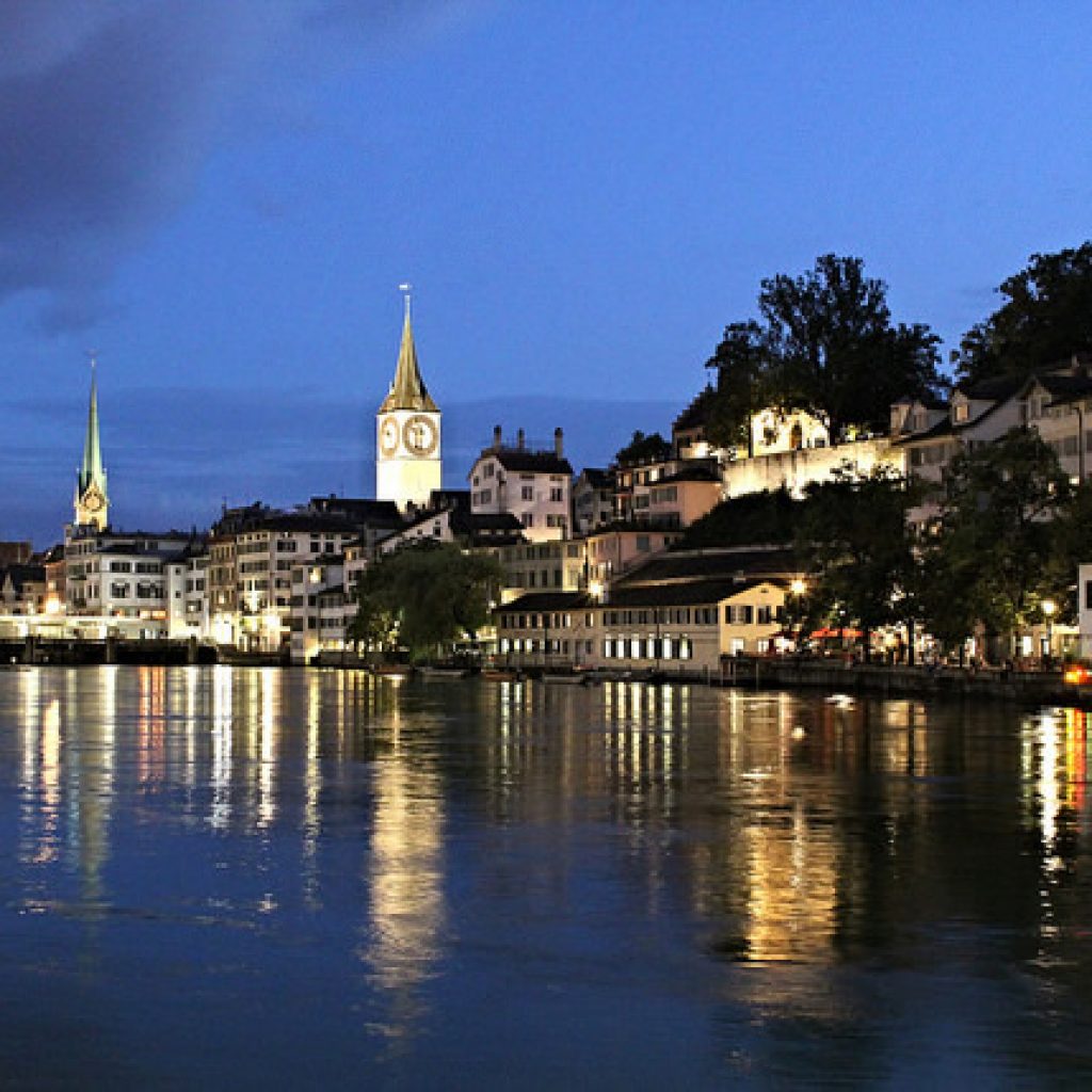 Rio Limmat, Zurich. Foto de Mark Gunn (CC BY 2.0)