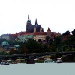 Castelo de Praga visto do rio Vltava. jpg