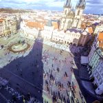 Centro de Praga vista do alto