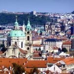 Cidade de Praga, vista do alto