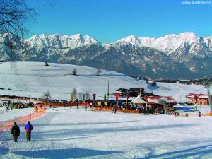 Estação de esportes de inverno, Innsbruck, Áustria