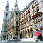 Frente da prefeitura de Viena