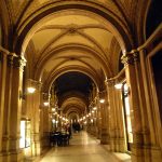 Ferstel passagem, interior