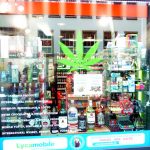 Loja que vende legalmente maconha em Zurich