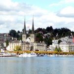 O centro histórico de Lucerna