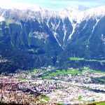 Picos nevados próximo a Innsbruck
