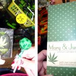 Pirulito e chocolate de marijuana