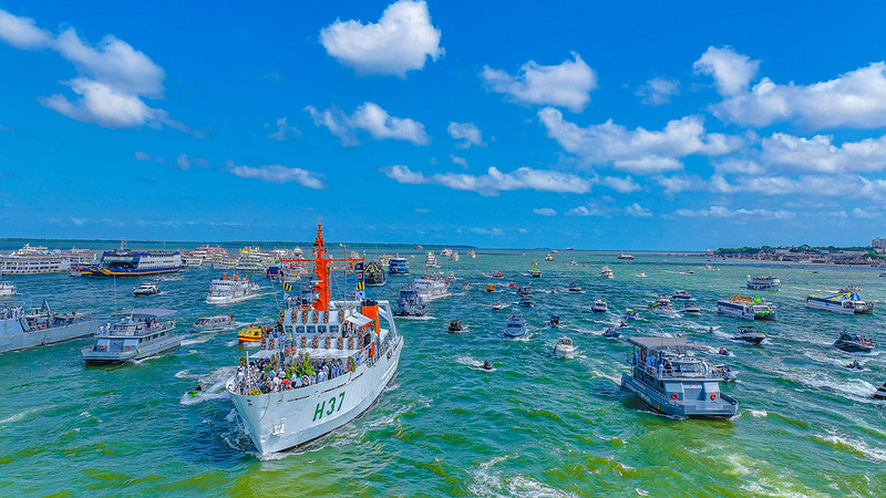 Procissão fluvial do Círio de Nazaré - Belém do Pará - Manual do Turista
